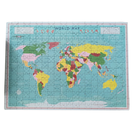 Weltkarte Puzzle mit 300 Teilen