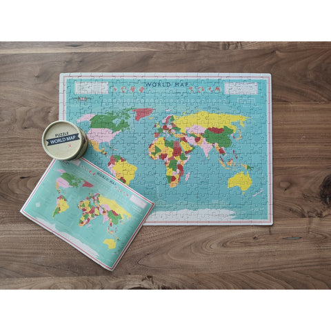 Weltkarte Puzzle mit 300 Teilen