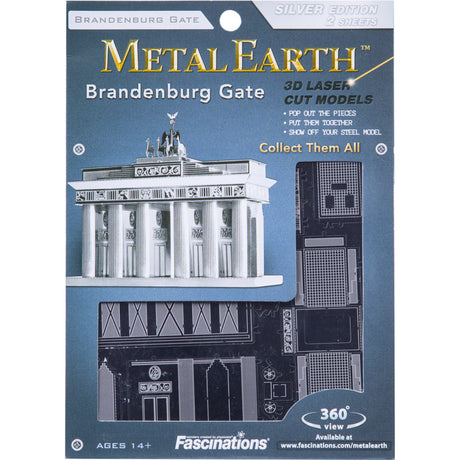 Brandenburger Tor 3D Modellbausatz aus Metall