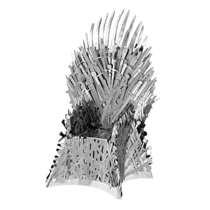 Game of Thrones Eiserner Thron 3D Modellbausatz aus Metall