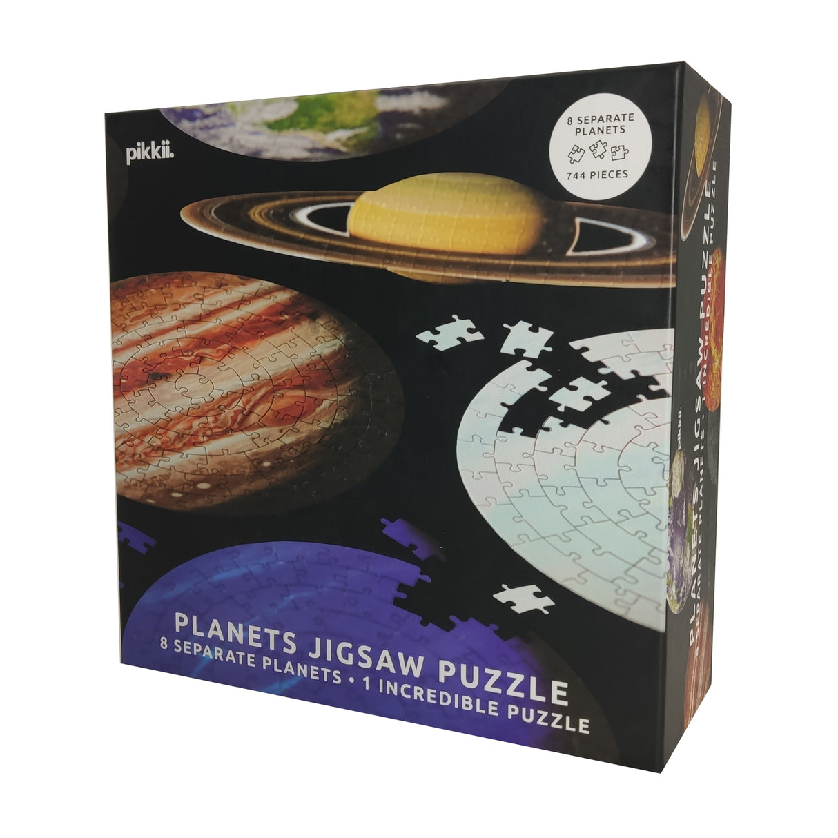 Planeten Puzzles im 8er Set mit insgesamt 744 Teilen